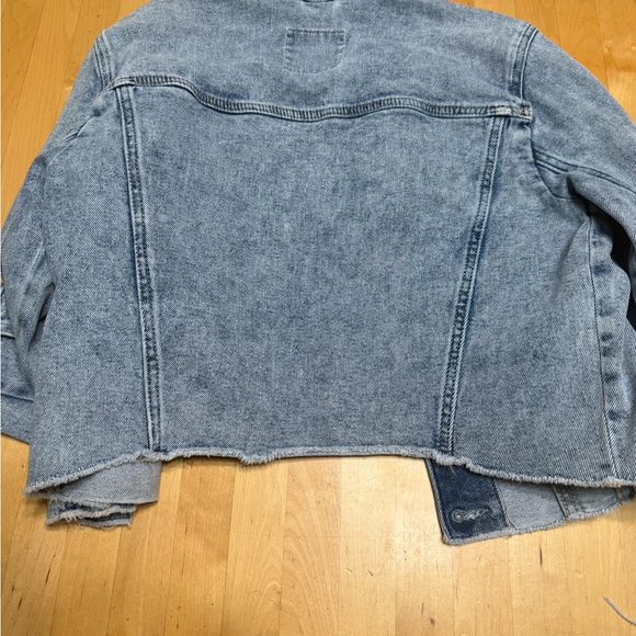 Hollister Light Blue Denim Jacket - Picture 4 of 5